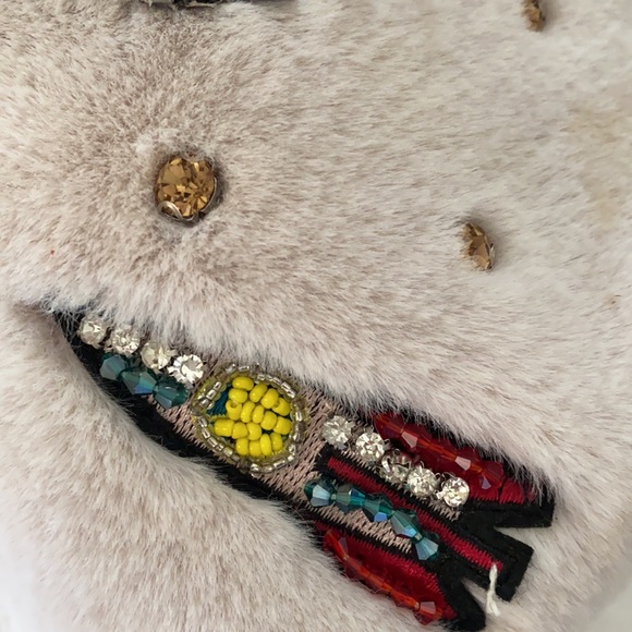 ❤️ Hannah Banana Furry Rocket Crystal Backpack - Picture 7 of 8